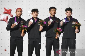 Panjat tebing speed putra incar tiket Olimpiade di IFSC Zona Asia