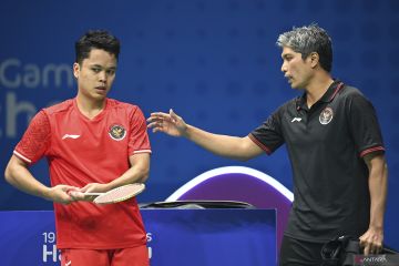 Pelatih: Ginting perlu latihan intens menyusul membaiknya cedera lutut