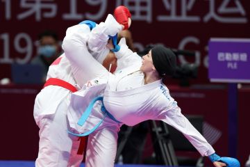 Karateka Palestina boyong medali Asian Games pertama dalam 21 tahun