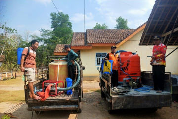 Desa di OKI Sumsel sulap mobil bak jadi armada pemburu karhutla