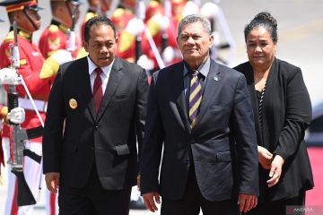 Kedatangan Perdana Menteri Tuvalu di Bali untuk KTT AIS Forum 2023