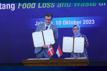 Indonesia dan Denmark kerja sama atasi "food loss and waste "