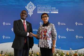 Pertemuan Bilateral Menlu RI dan Kepulauan Solomon