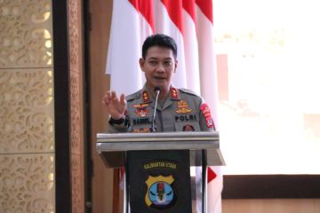 Polda Kalimantan Utara gelar latihan pra operasi mantap brata kayan