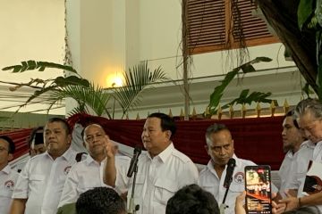 Prabowo: KIM tunggu putusan MK umumkan pasangan pada Pilpres 2024