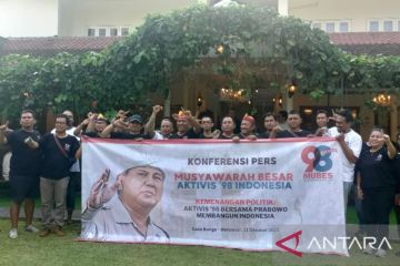Aktivis 98 sepakat dukung Prabowo Subianto jadi Presiden 