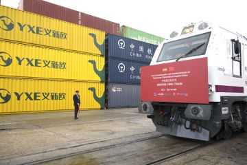 Potret layanan kereta China-Spanyol