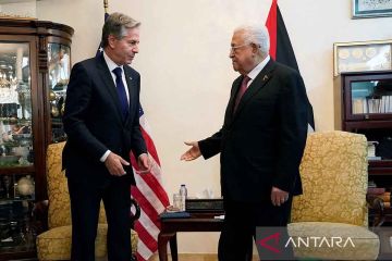 Presiden Palestina bertemu Menlu AS