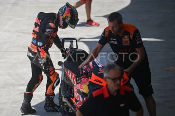 Latihan bebas 1 MotoGP Mandalika 2023