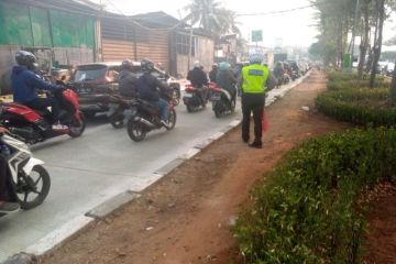 Jalan Daan Mogot macet imbas proyek pengerjaan jalan