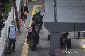 Pedestrian di DKI Jakarta masih belum ramah untuk difabel
