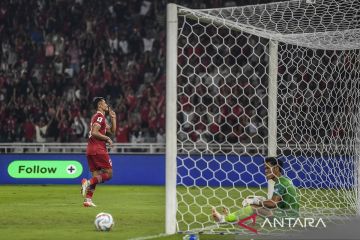 "Hat-trick" Dimas Drajad warnai pesta gol Indonesia ke gawang Brunei