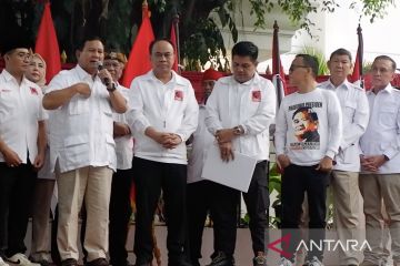 Prabowo sebut pentingnya persatuan untuk memakmurkan Indonesia