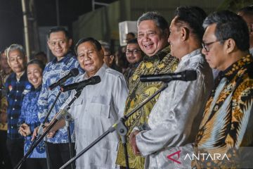 Koalisi Indonesia Maju sepakati nama cawapres pendamping Prabowo