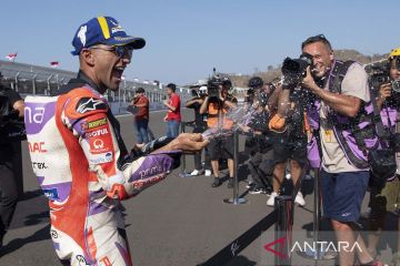 Jorge Martin juara Sprint Race MotoGP Mandalika