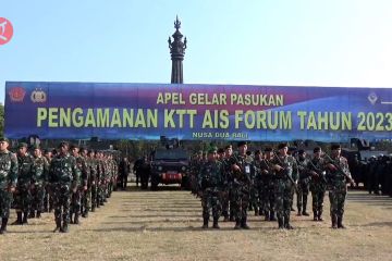 15 ribu personil TNI POLRI diterjunkan selama 6 hari KTT AIS Forum