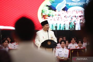 Prabowo apresiasi satgas Unhan sediakan puluhan titik air di daerah