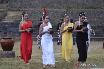 Tradisi Merti Tirta Amerta Bhumi di situs Liyangan