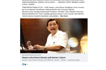 Jubir pastikan kabar Luhut mundur dari kabinet tak benar