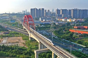 China operasikan lebih dari 1.400 km jalur kereta baru
