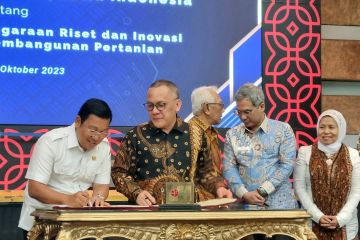 BRIN bersama Kementan perkuat sinergi dukung pembangunan pertanian