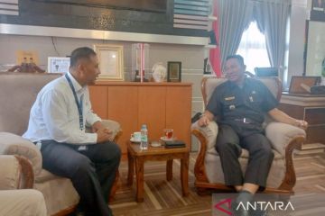 Kabiro ANTARA Babel silahturahmi dengan Bupati Belitung Timur