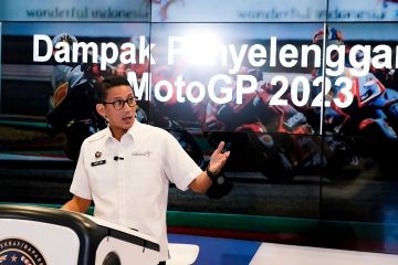Menparekraf sebut MotoGP Mandalika 2023 gerakkan perekonomian NTB