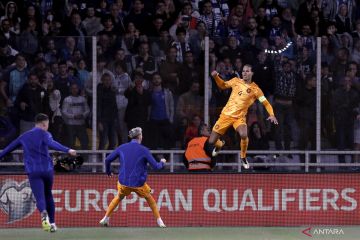 Kualifikasi Euro 2024: Penalti Van Dijk menangkan Belanda atas Yunani