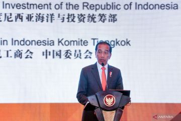 Presiden Jokowi hadiri Forum Bisnis Indonesia-China