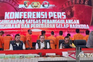 Satgas P3GN Polri tangkap 3.651 tersangka tindak pidana narkoba