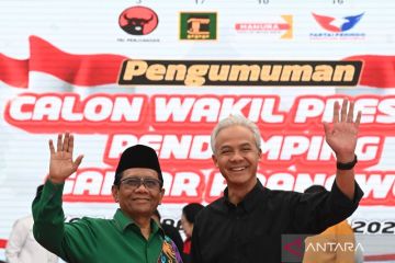 Mahfud MD jadi bacawapres pendamping Ganjar Pranowo
