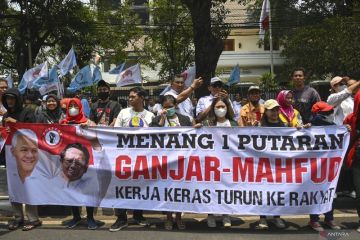 Relawan siap antar Ganjar-Mahfud daftar ke KPU