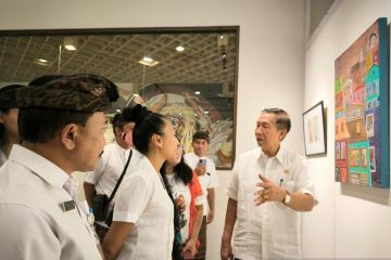 12 Kartunis hadirkan hiburan-edukasi lewat pameran "I Love U Gudbai"