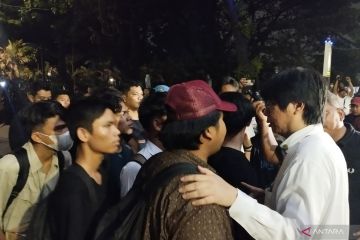 Belasan mahasiswa BEM yang diamankan saat demo putusan MK dibebaskan