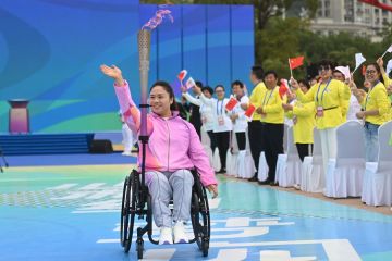 Estafet obor Asian Para Games ke-4 dimulai di Hangzhou