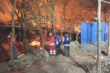 PMI terjunkan 17 personil ke lokasi kebakaran TPA Rawakucing