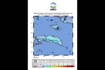 Gempa Magnitudo 5,1 wilayah Seram, Maluku dipicu subduksi Seram Utara