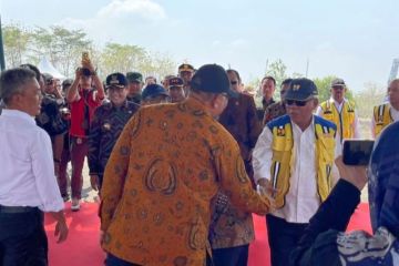 Pembangunan Bendungan Karangnongko Dimulai, Waskita Bersama Menteri PUPR dan Mensesneg Lakukan Kunjungan Kerja dan Doa Bersama