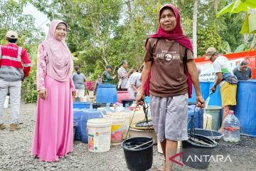 SIG salurkan 906 ribu liter air bersih guna bantu masyarakat