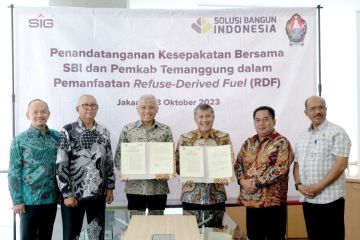 SIG: RDF dalam produksi semen bantu atasi persoalan sampah