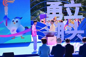 Estafet obor Asian Para Games Hangzhou selesaikan putaran terakhirnya