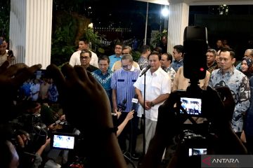 Prabowo daftar ke KPU hari terakhir pendaftaran pasangan calon