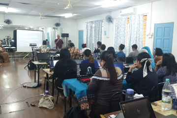 Guru CLC di Sabah dan Sarawak ikut pelatihan pembelajaran berbasis TIK