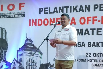 Bobby Nasution minta IOF Sumut bentuk relawan kebencanaan