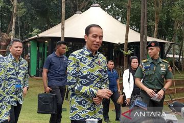 Jokowi: Mungkin minggu ini "reshuffle"