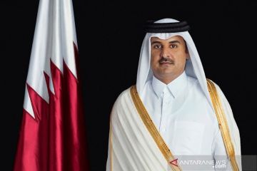 Presiden Prancis, Emir Qatar bahas perlunya perdamaian di Timur Tengah