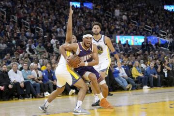 Devin Booker cetak 32 poin, Suns menang atas Warriors