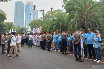 Polisi terapkan tiga zona pengamanan pendaftaran Prabowo-Gibran di KPU
