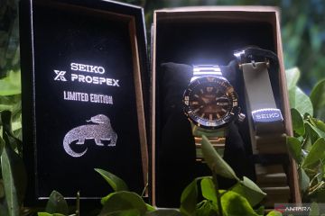 Seiko dukung konservasi komodo lewat Seiko Prospex 2nd Edition