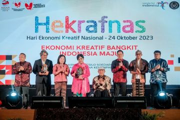 Menparekraf resmikan Hari Ekonomi Kreatif Nasional